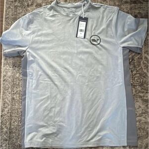 Vineyard Vines Gray Short Sleeve Tee Classic Crew Neck